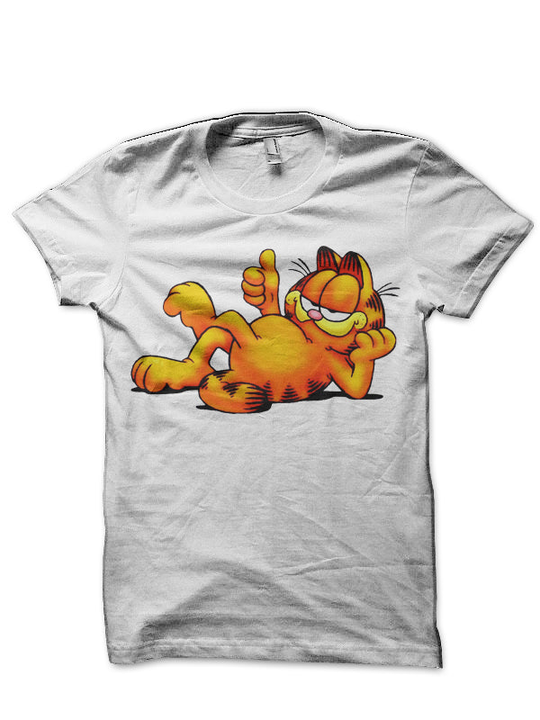 Garfield White T-Shirt Style001 Hoodie, Sweatshirt | CoreVibeTees.com