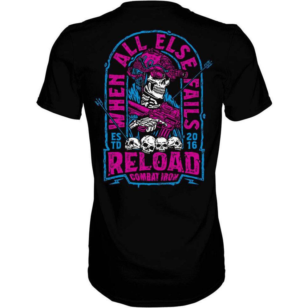 When All Else Fails, Reload Men's T-Shirt Hoodie, Sweatshirt | CoreVibeTees.com (Image 1)