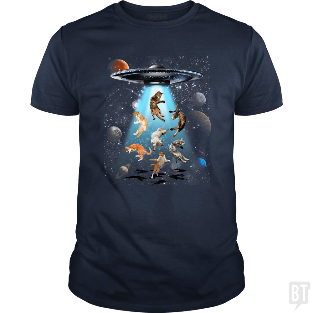 Galaxy Cat Shirt Hoodie, Sweatshirt | CoreVibeTees.com (Image 3)