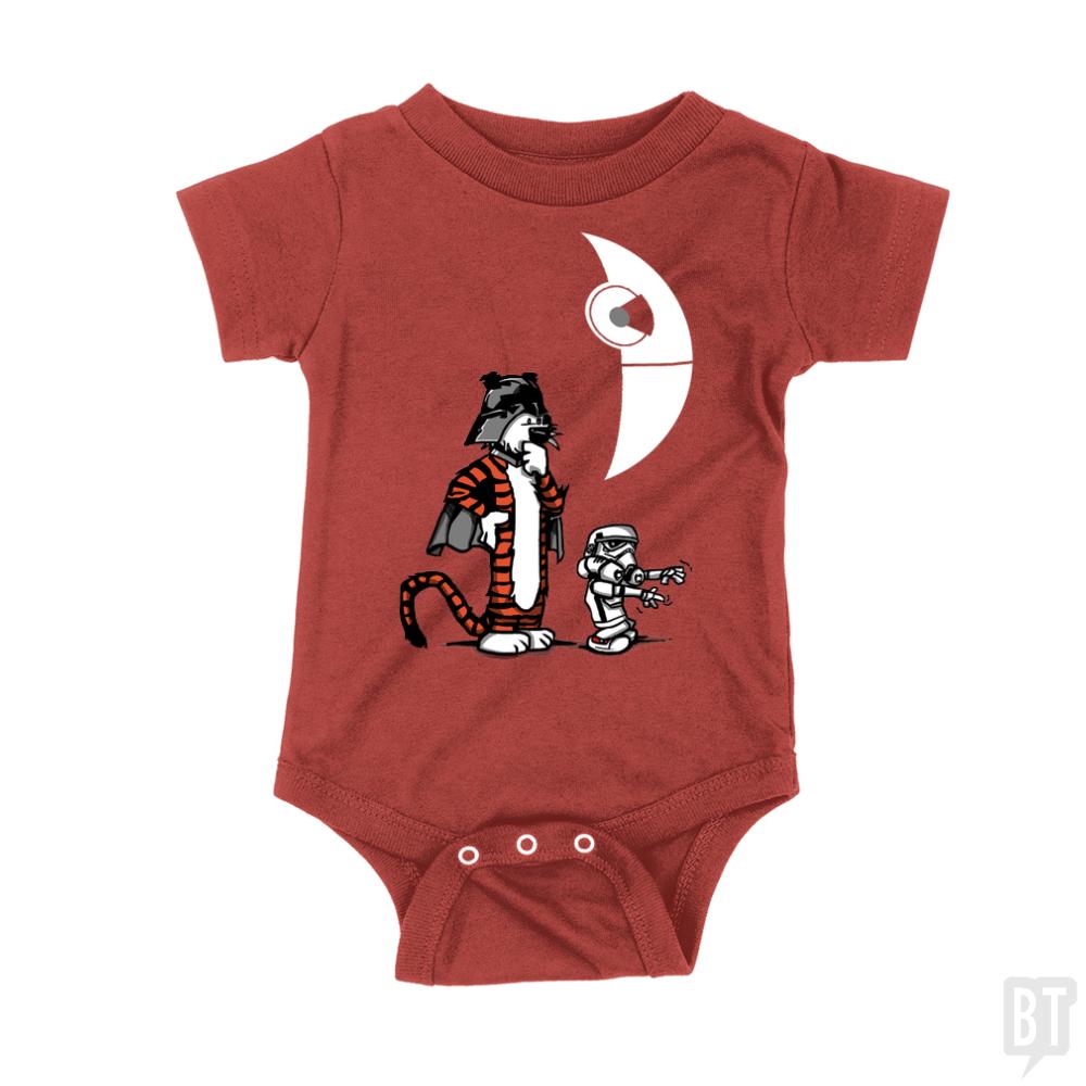 DARTH HOBBES AND CALVIN TROOPER Kids Shirt Hoodie, Sweatshirt | CoreVibeTees.com (Image 4)