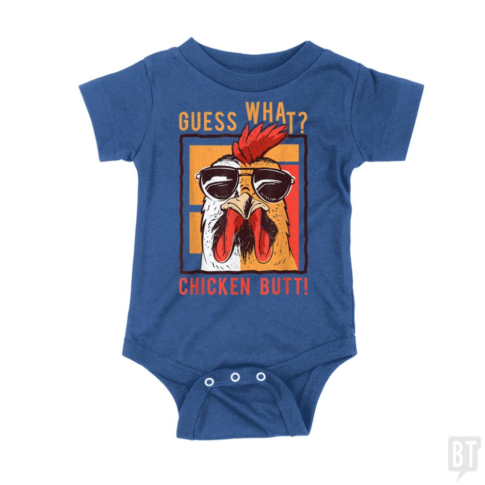 Guess What Chicken Butt Kids Shirt Hoodie, Sweatshirt | CoreVibeTees.com (Image 4)