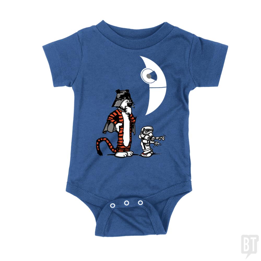 DARTH HOBBES AND CALVIN TROOPER Kids Shirt Hoodie, Sweatshirt | CoreVibeTees.com (Image 5)