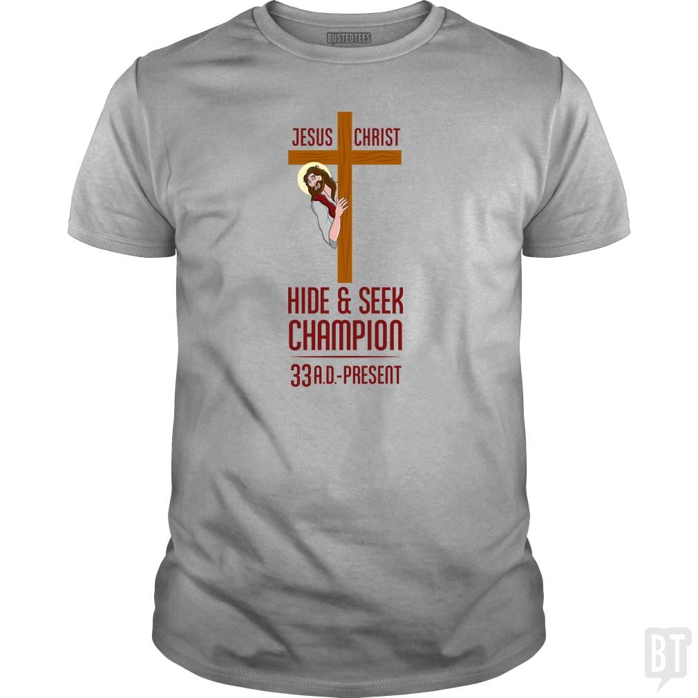 Funny Atheist T-Shirt Jesus Christ Hide and Seek C Hoodie, Sweatshirt | CoreVibeTees.com (Image 5)