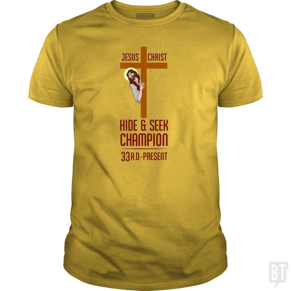 Funny Atheist T-Shirt Jesus Christ Hide and Seek C Hoodie, Sweatshirt | CoreVibeTees.com (Image 3)