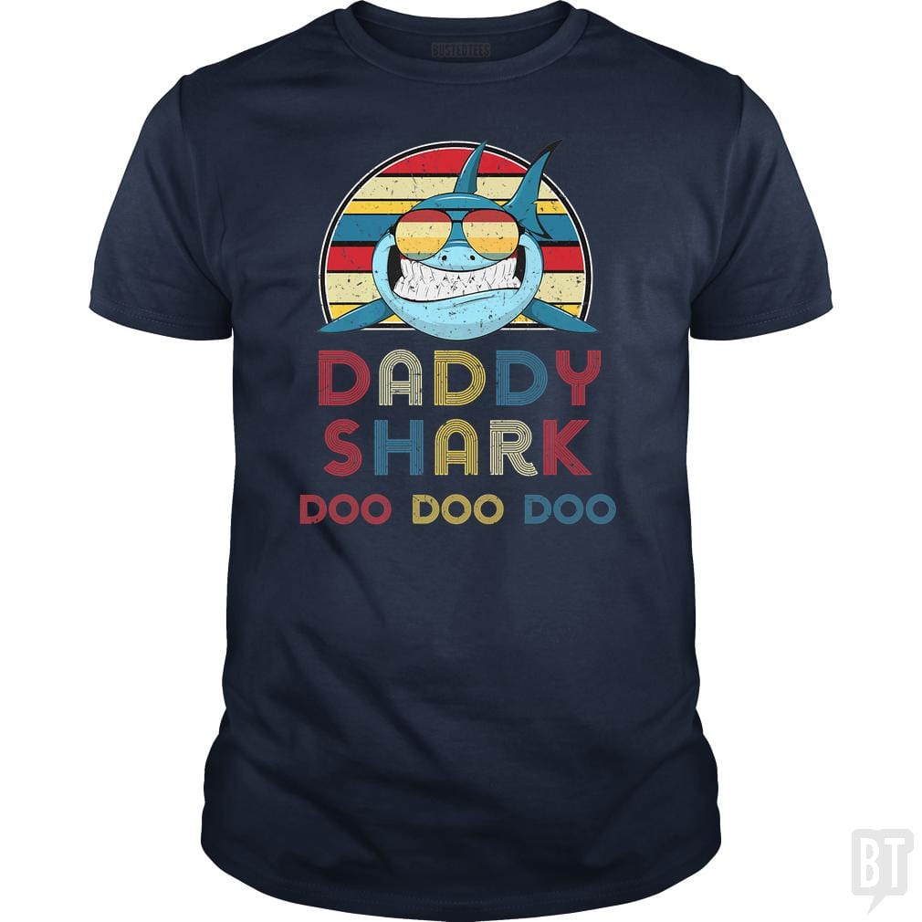 Daddy Sharks Tshirt Hoodie, Sweatshirt | CoreVibeTees.com (Image 4)
