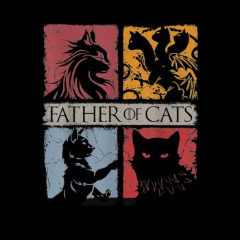 Father of Cats Shirt - Cat Lovers Cat Dad Fabulous Hoodie, Sweatshirt | CoreVibeTees.com (Image 1)