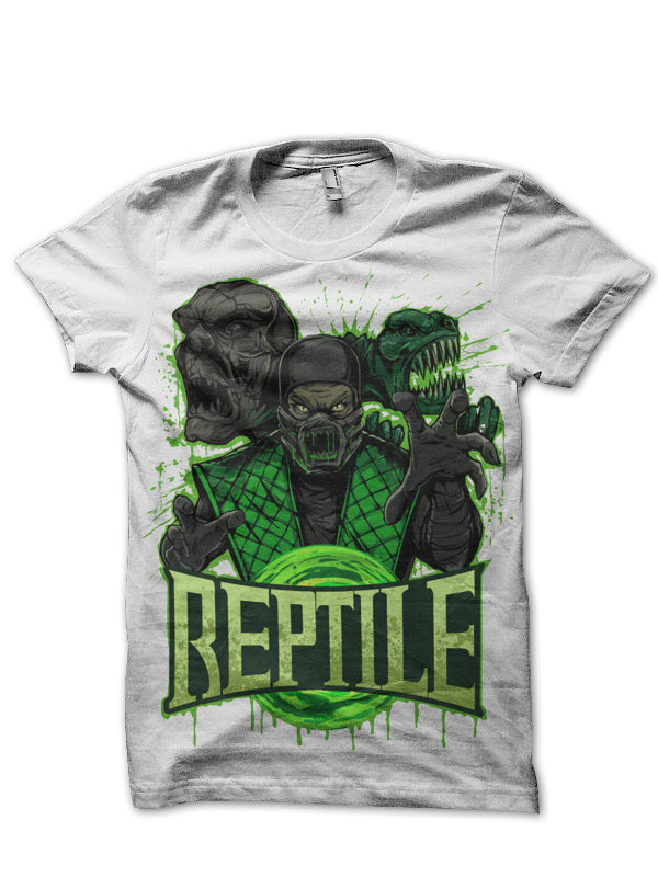 Reptile White Tee (Black Colour Available) Hoodie, Sweatshirt | CoreVibeTees.com