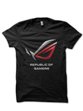 Republic Of Gamers Black T-Shirt Hoodie, Sweatshirt | CoreVibeTees.com