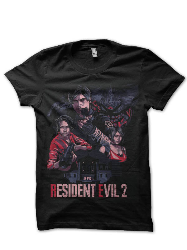 Resident Evil Half Sleeve Black T-Shirt Style001 Hoodie, Sweatshirt | CoreVibeTees.com