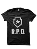 RPD â€“ Resident Evil 2 Black T-Shirt Hoodie, Sweatshirt | CoreVibeTees.com