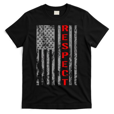 Respect Flag Of America T-Shirt Hoodie, Sweatshirt | CoreVibeTees.com