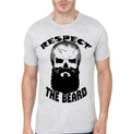 Respect The Beard Grey T-Shirt Hoodie, Sweatshirt | CoreVibeTees.com