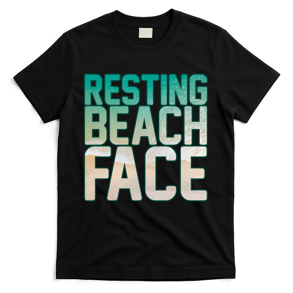 Resting Beach Face T-Shirt Hoodie, Sweatshirt | CoreVibeTees.com