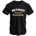 Retired Hoochie Daddy Veteran Ribbons Men's T-Shirt Hoodie, Sweatshirt | CoreVibeTees.com (Image 1)
