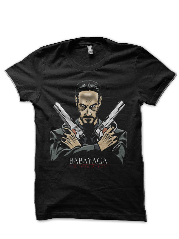 Baba Yaga Black T-Shirt Style001 Hoodie, Sweatshirt | CoreVibeTees.com