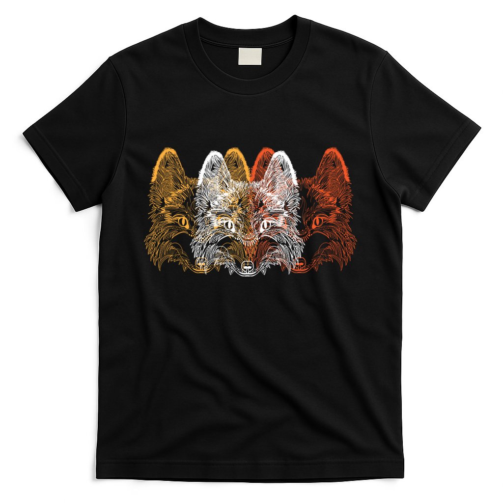 Retro Fox Faces T-Shirt Hoodie, Sweatshirt | CoreVibeTees.com