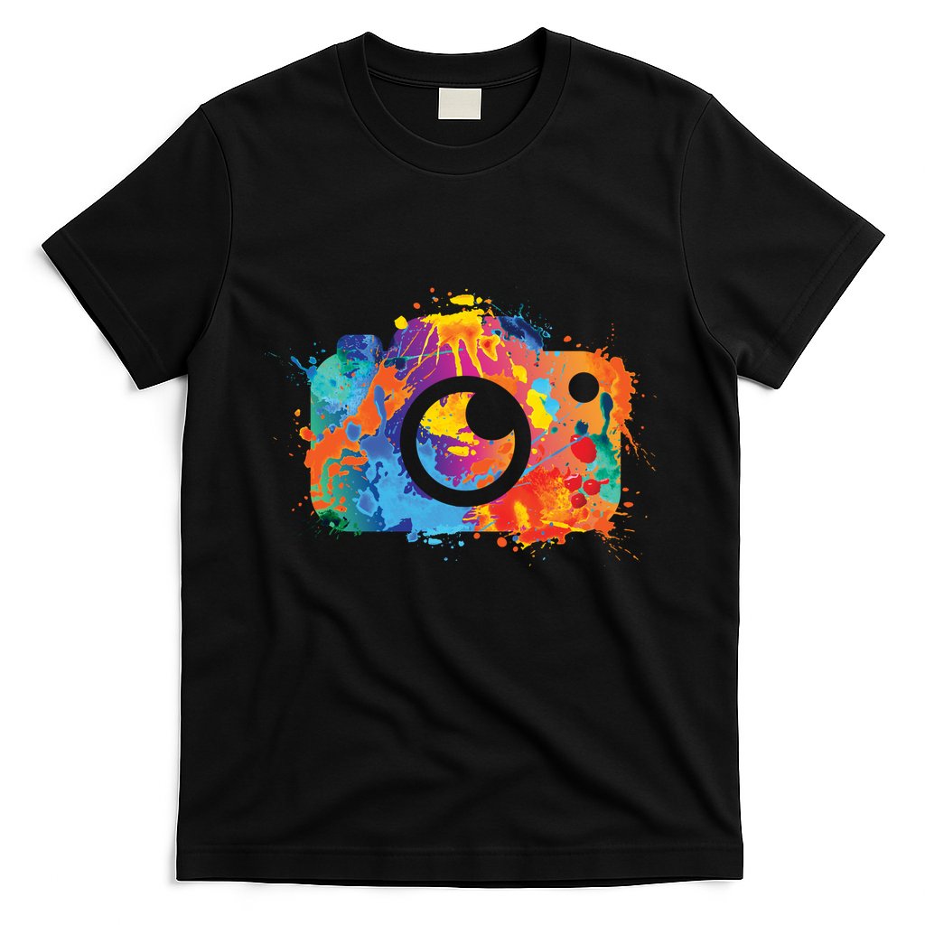 Retro Paint Camera T-Shirt Hoodie, Sweatshirt | CoreVibeTees.com