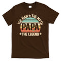 Retro Papa The Man Myth Legend T-Shirt Hoodie, Sweatshirt | CoreVibeTees.com