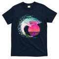 Retro Surfer Shark Wave T-Shirt Hoodie, Sweatshirt | CoreVibeTees.com