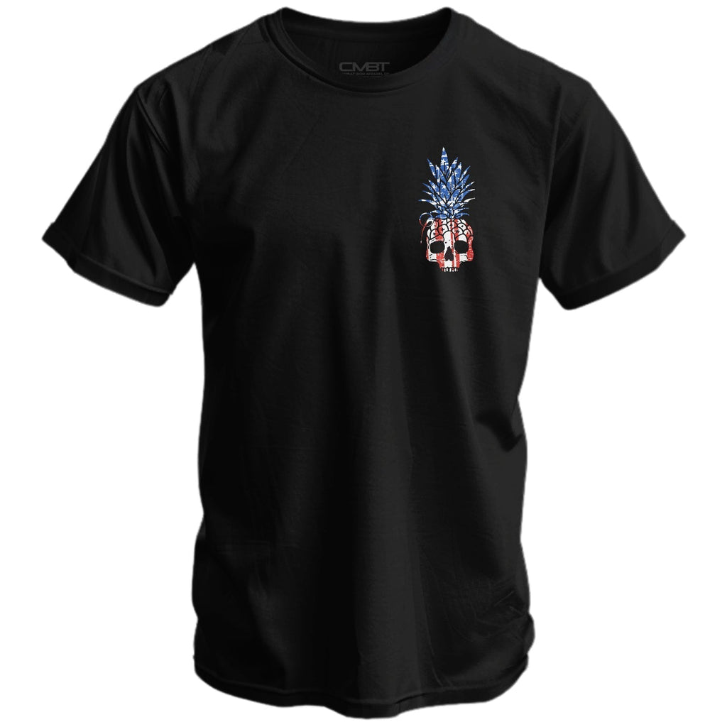 American Flag USA Pineapple Grenade Men's T-Shirt Hoodie, Sweatshirt | CoreVibeTees.com (Image 2)