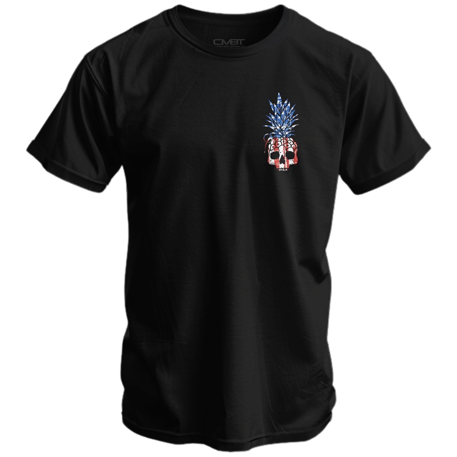 American Flag USA Pineapple Grenade Men's T-Shirt Hoodie, Sweatshirt | CoreVibeTees.com (Image 2)