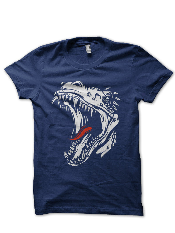 Rex Navy Blue Tee Hoodie, Sweatshirt | CoreVibeTees.com
