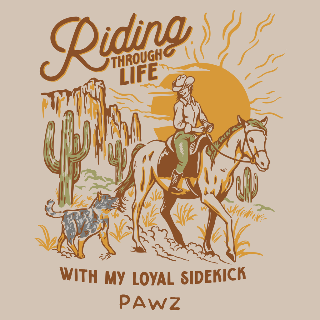 Blue Heeler Loyal Sidekick (Adult Short Sleeve T-Shirt) Hoodie, Sweatshirt | CoreVibeTees.com (Image 3)