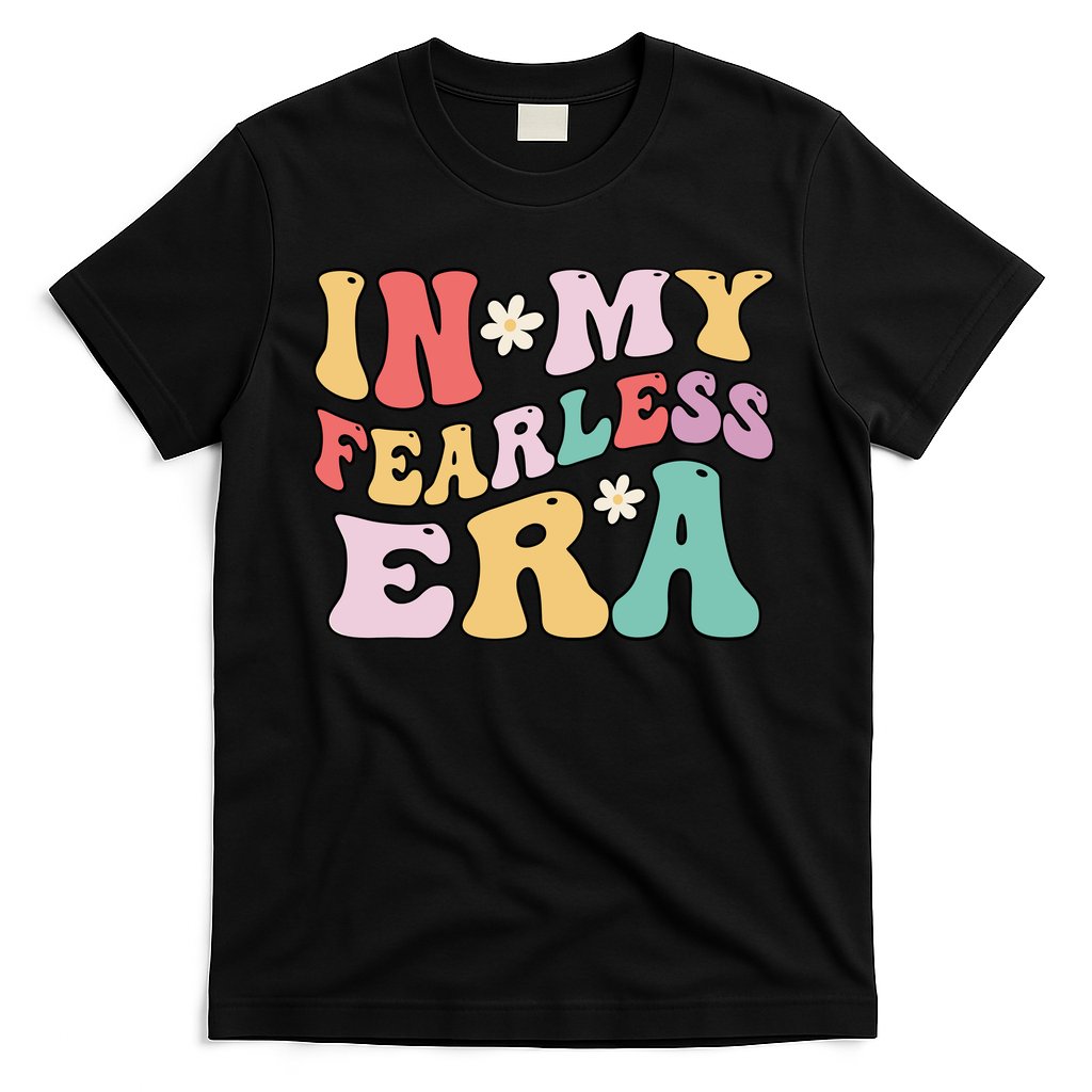 Retro Groovy In My Fearless Era Vintage T-Shirt Hoodie, Sweatshirt | CoreVibeTees.com