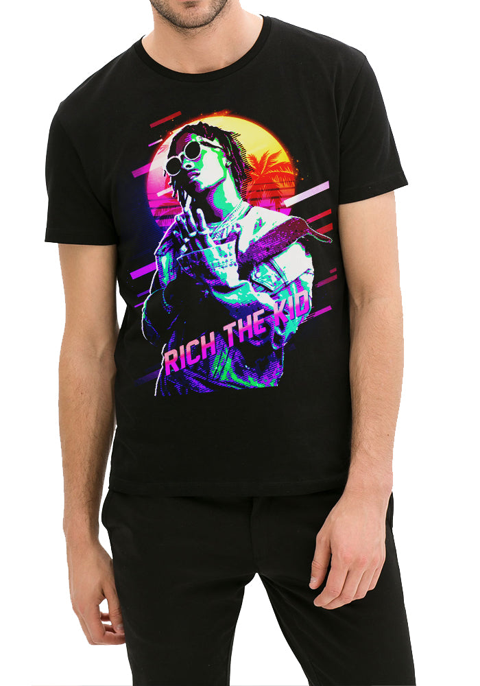 Rich The Kid Black T-Shirt Hoodie, Sweatshirt | CoreVibeTees.com