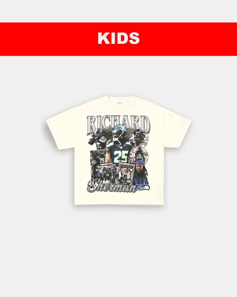 RICHARD SHERMAN - KIDS TEE Hoodie, Sweatshirt | CoreVibeTees.com (Image 4)