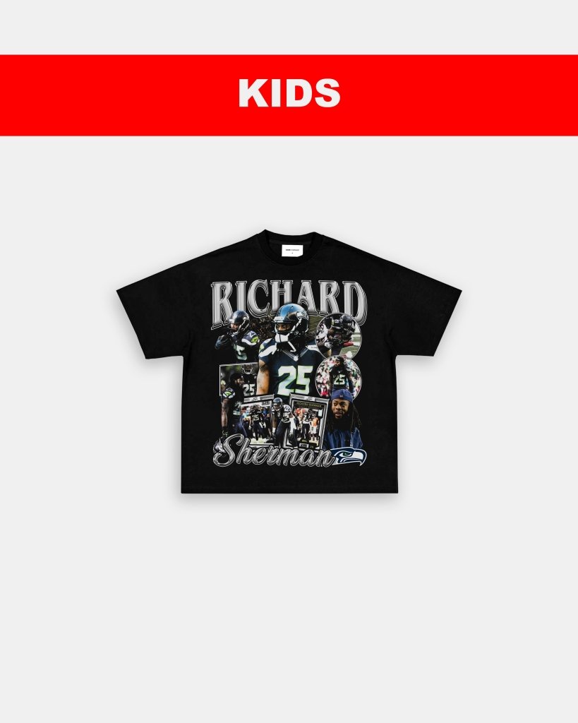 RICHARD SHERMAN - KIDS TEE Hoodie, Sweatshirt | CoreVibeTees.com (Image 5)
