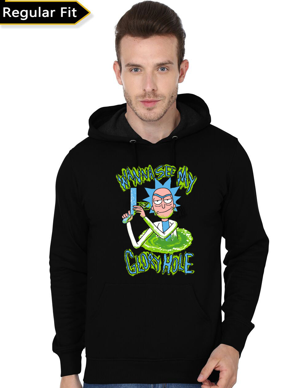 Wanna See My Glory Hole Black Hoodie T-Shirts, Sweatshirt | CoreVibeTees.com