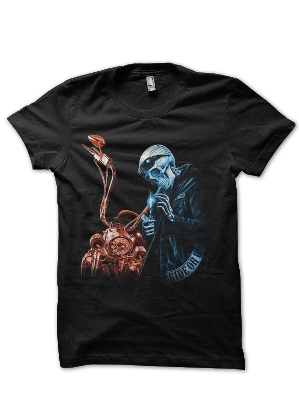 Ride Or Die Half Sleeve T-Shirt Hoodie, Sweatshirt | CoreVibeTees.com