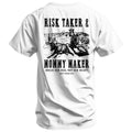 Risk Taker & Mommy Maker Men's T-Shirt Hoodie, Sweatshirt | CoreVibeTees.com (Image 1)