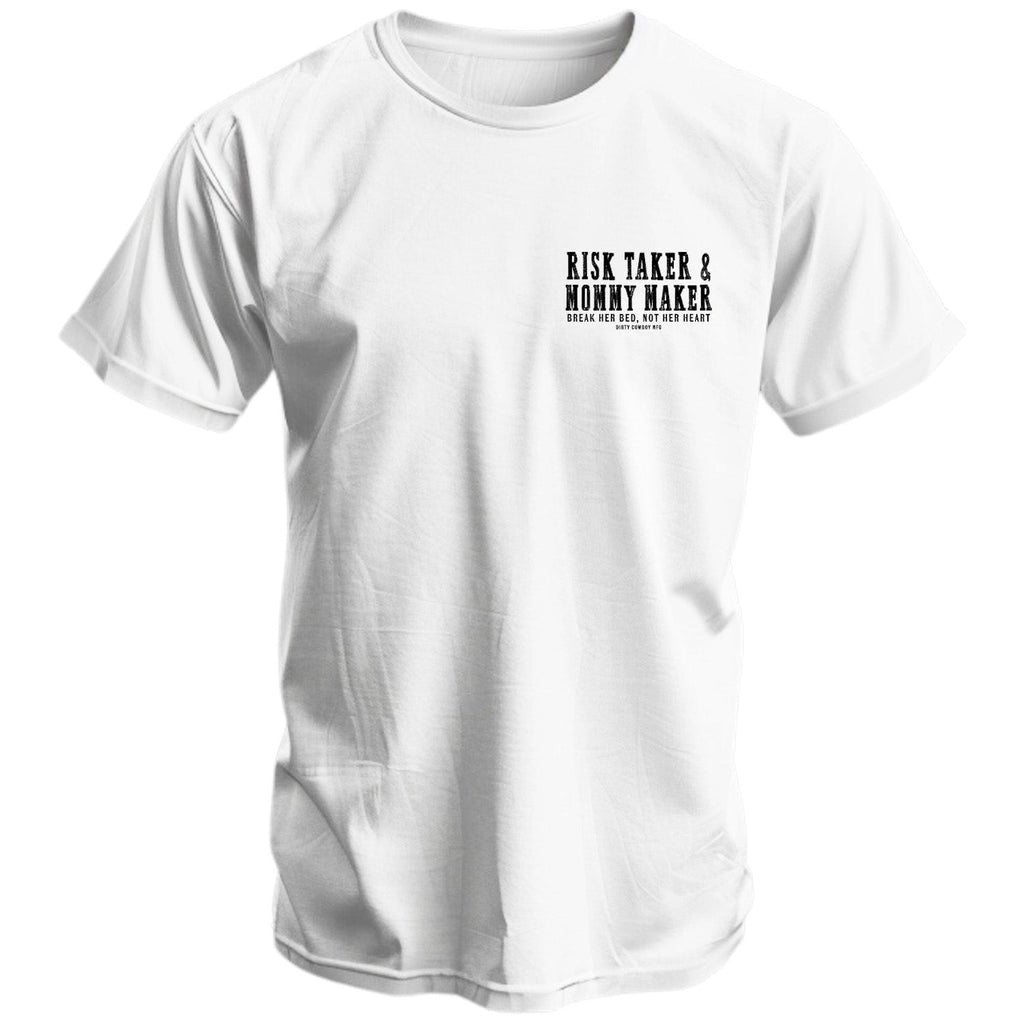 Risk Taker & Mommy Maker Men's T-Shirt Hoodie, Sweatshirt | CoreVibeTees.com (Image 2)