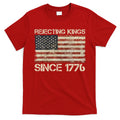 Rejecting Kings Since 1776 American Vintage Flag T-Shirt Hoodie, Sweatshirt | CoreVibeTees.com