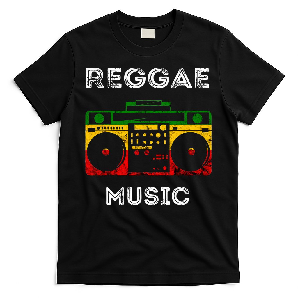 Reggae Music Musicbox Boombox Rastafari Roots Rasta Reggae T-Shirt Hoodie, Sweatshirt | CoreVibeTees.com