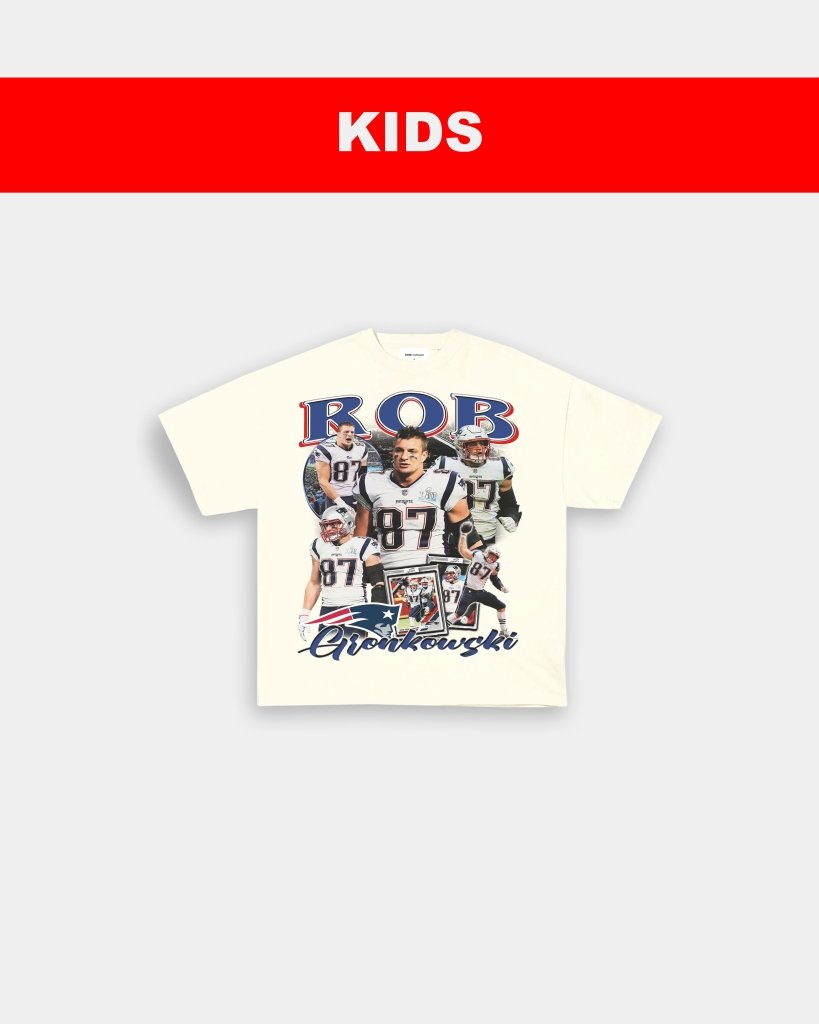 ROB GRONKOWSKI - KIDS TEE Hoodie, Sweatshirt | CoreVibeTees.com (Image 4)