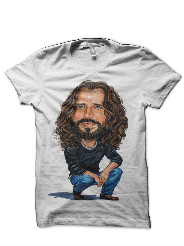 Chris Cornell Audioslave White T-Shirt Hoodie, Sweatshirt | CoreVibeTees.com