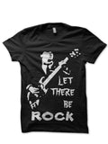 Lets Rock Black T-Shirt Hoodie, Sweatshirt | CoreVibeTees.com