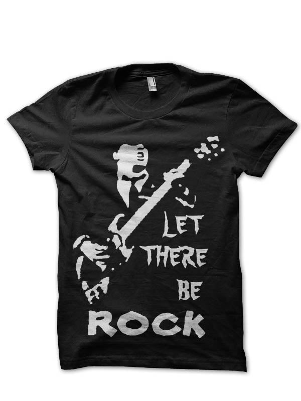 Lets Rock Black T-Shirt Hoodie, Sweatshirt | CoreVibeTees.com