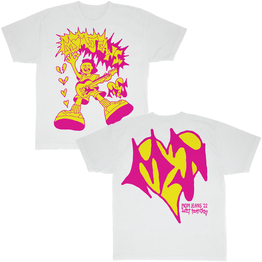 Rock T-Shirt (White) Hoodie, Sweatshirt | CoreVibeTees.com