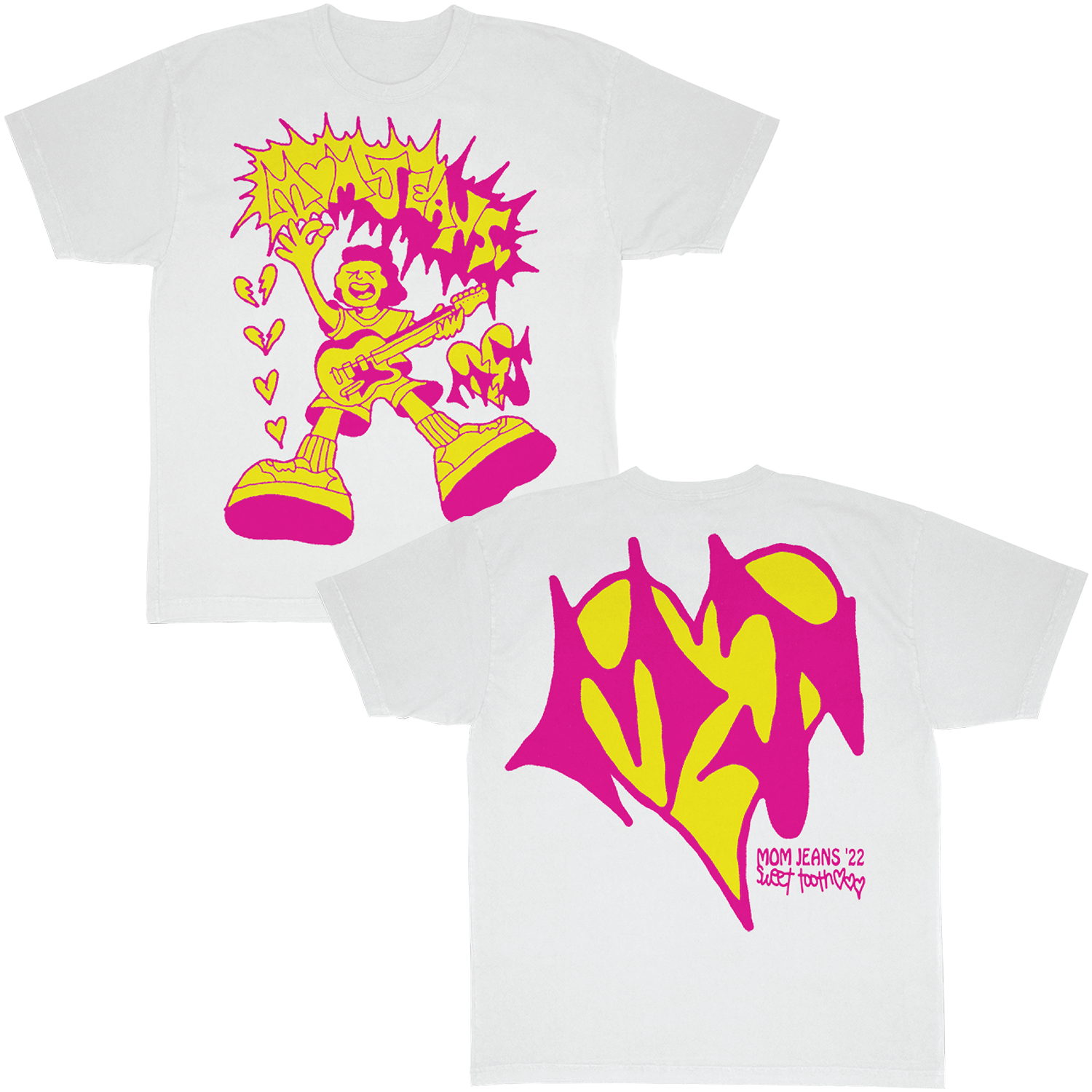 Rock T-Shirt (White) Hoodie, Sweatshirt | CoreVibeTees.com
