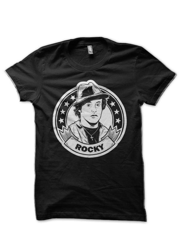 Rocky Balboa Black T-Shirt Hoodie, Sweatshirt | CoreVibeTees.com