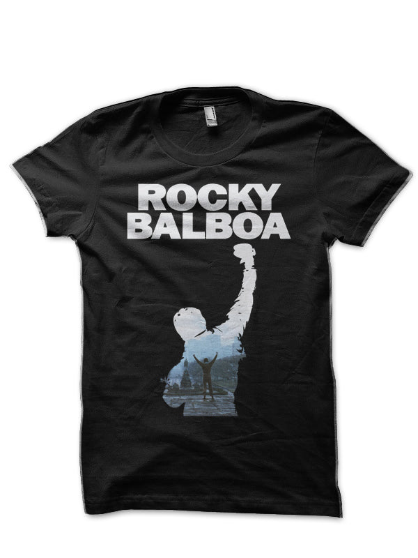 Rocky Balboa Black T-Shirt Style001 Hoodie, Sweatshirt | CoreVibeTees.com