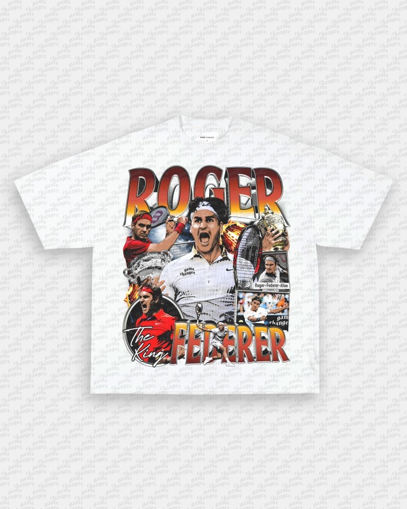 ROGER FEDERER TEE Hoodie, Sweatshirt | CoreVibeTees.com (Image 1)