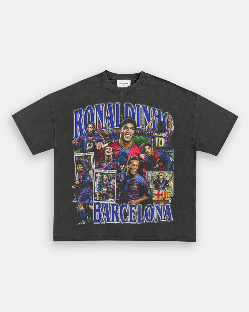 RONALDINHO - FCB TEE Hoodie, Sweatshirt | CoreVibeTees.com (Image 4)