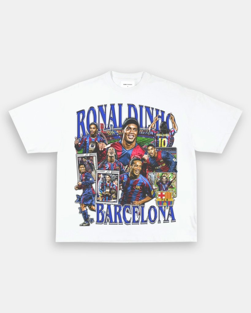 RONALDINHO - FCB TEE Hoodie, Sweatshirt | CoreVibeTees.com (Image 3)