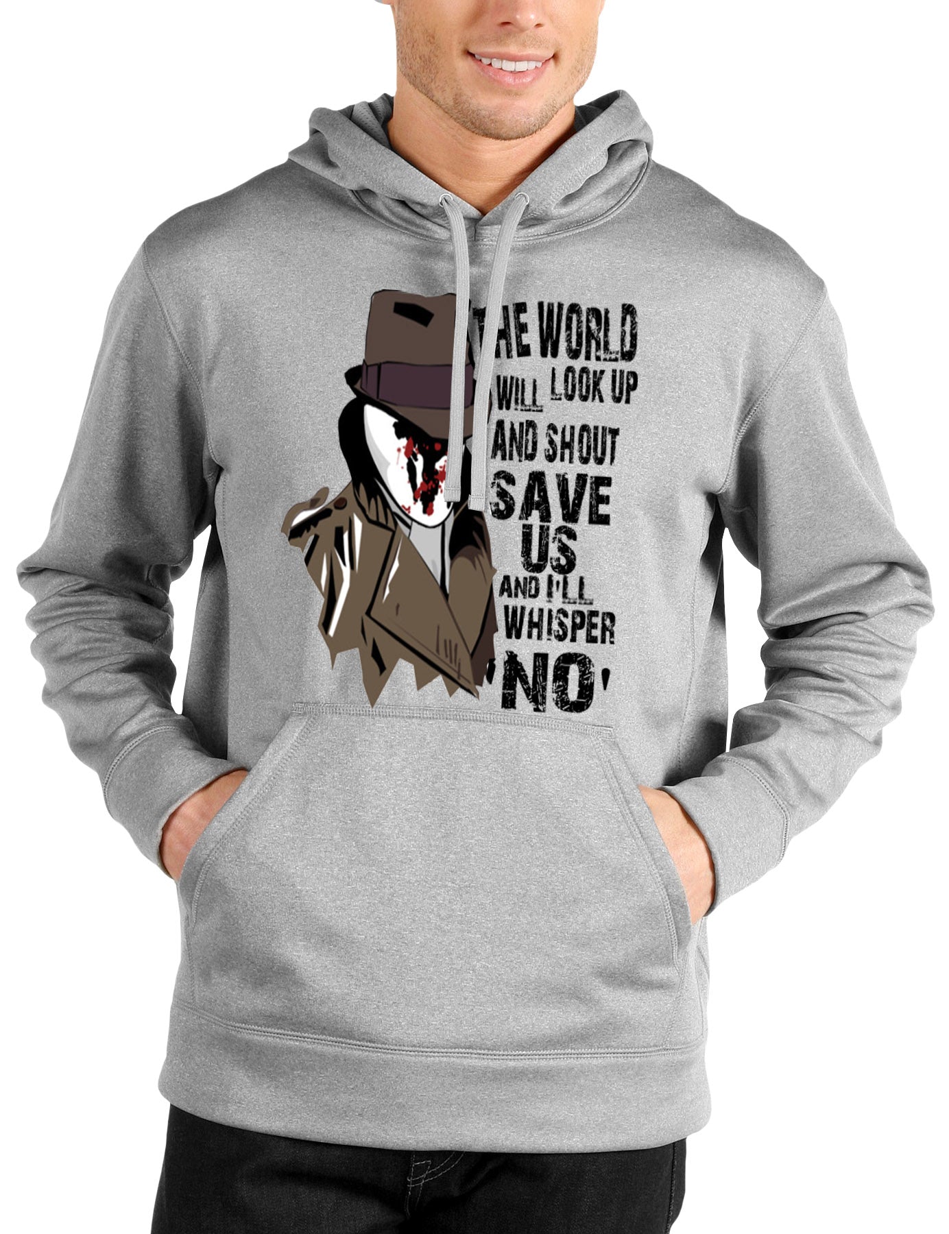 Rorschach Grey Hoodie T-Shirts, Sweatshirt | CoreVibeTees.com