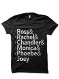 Friends Tv Show Black T-Shirt Hoodie, Sweatshirt | CoreVibeTees.com